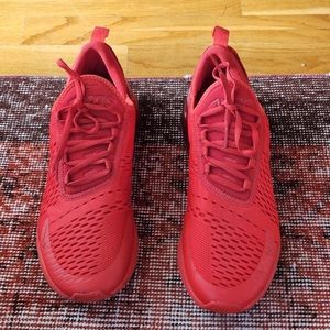 Red Nike Air Max 270